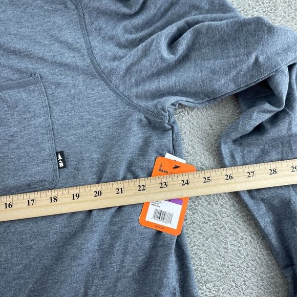 Bass Outdoor Ombre Blue Long Sleeve Utility Tee XXL NWT 0079 - Picture 8 of 10